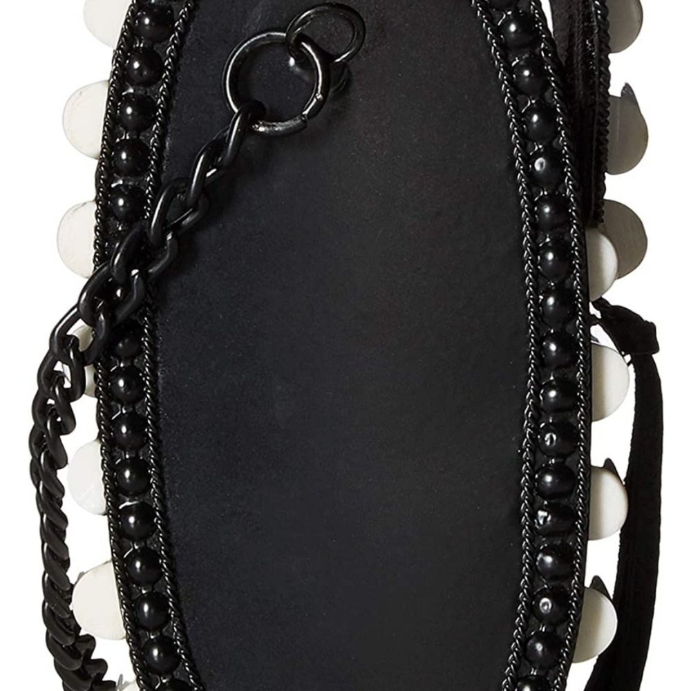 Hallie Iron Hardshell Clutch - Picture 2 of 3